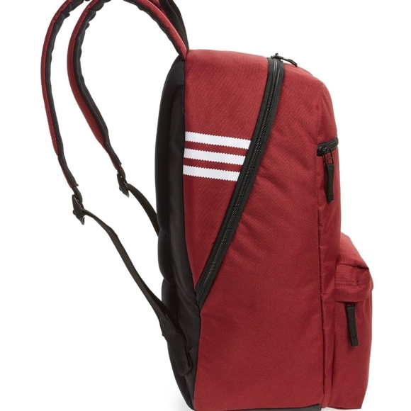 adidas maroon backpack
